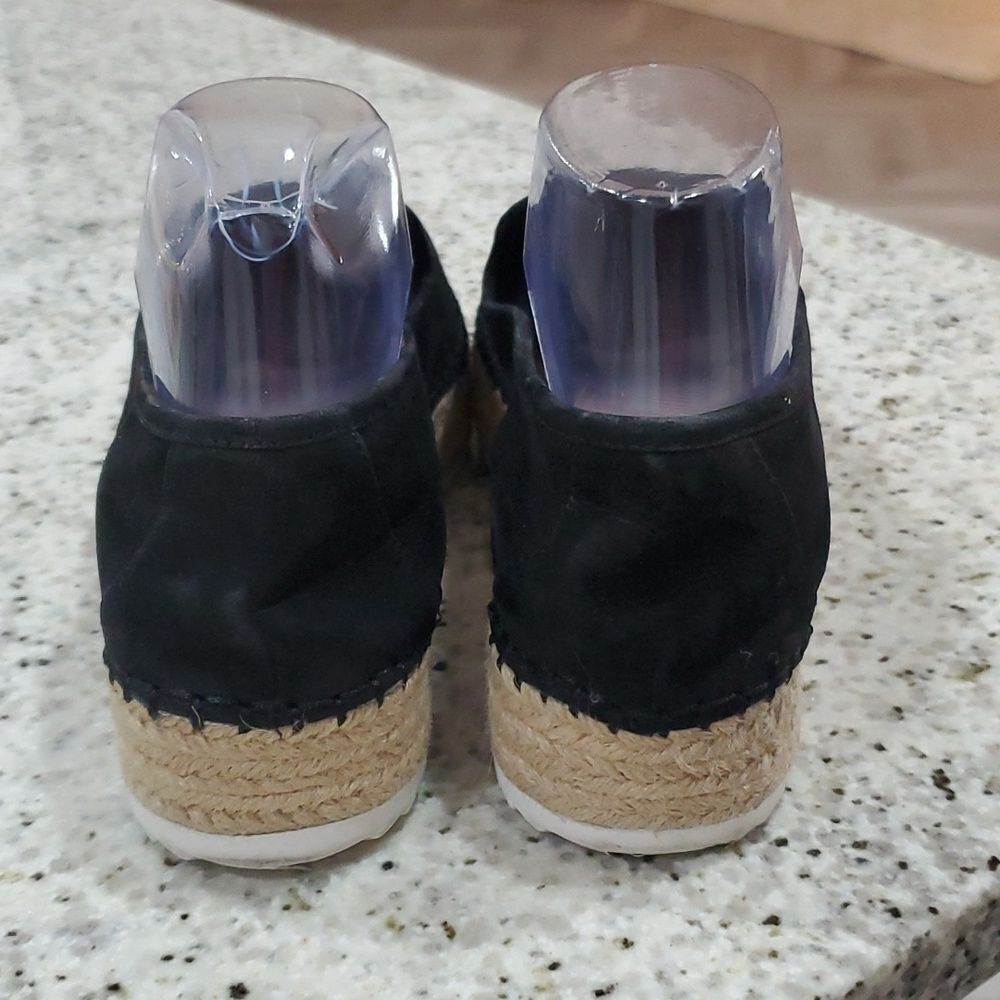 Gianni Bini Sabble Black Suede Espadrille , Women's US 9 - Picture 4 of 7